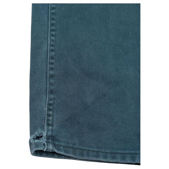 LEE Green Denim Jeans Tapered Leg Made in USA - Picture 15 of 15